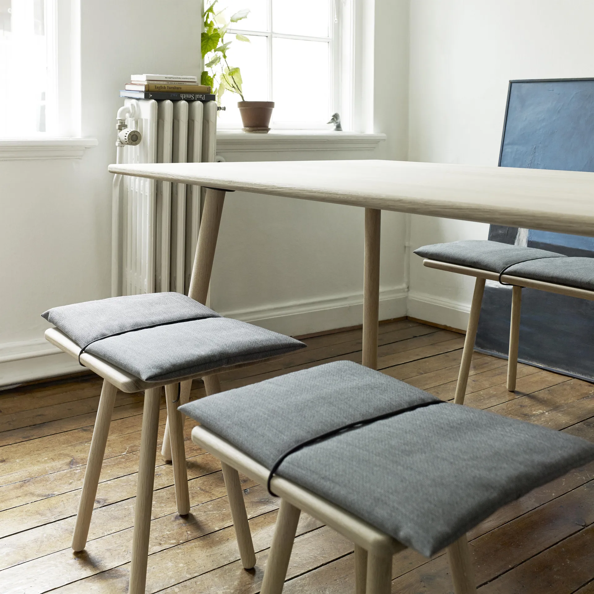 Georg bench, Oak Fritz Hansen