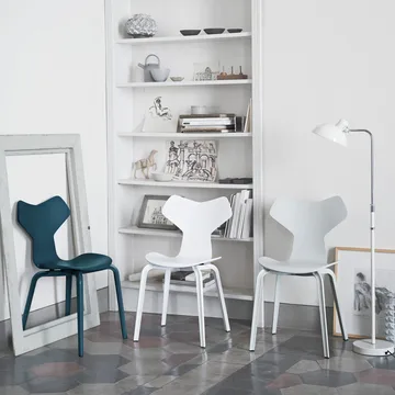 Kaiser Idell 6580-F Luxus floor lamp - White - Fritz Hansen