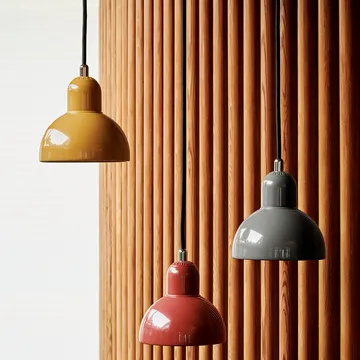 Kaiser Idell 6722-P pendant lamp - russet red - Fritz Hansen
