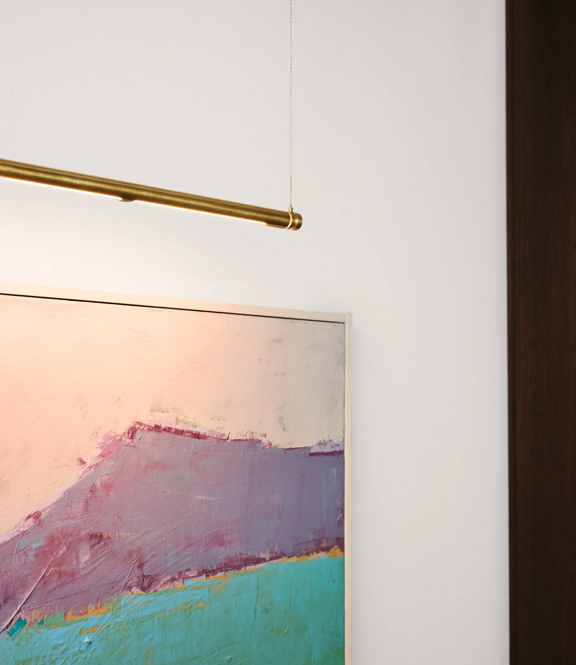 OneLine pendant lamp, Brass Fritz Hansen