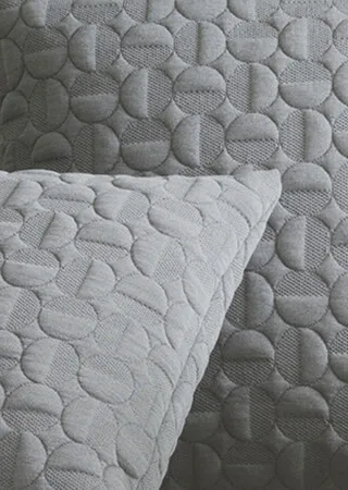 Vertigo cushion 60x40 cm, Light grey Fritz Hansen
