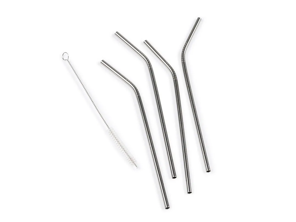 Function straws 4-pack, Steel Funktion
