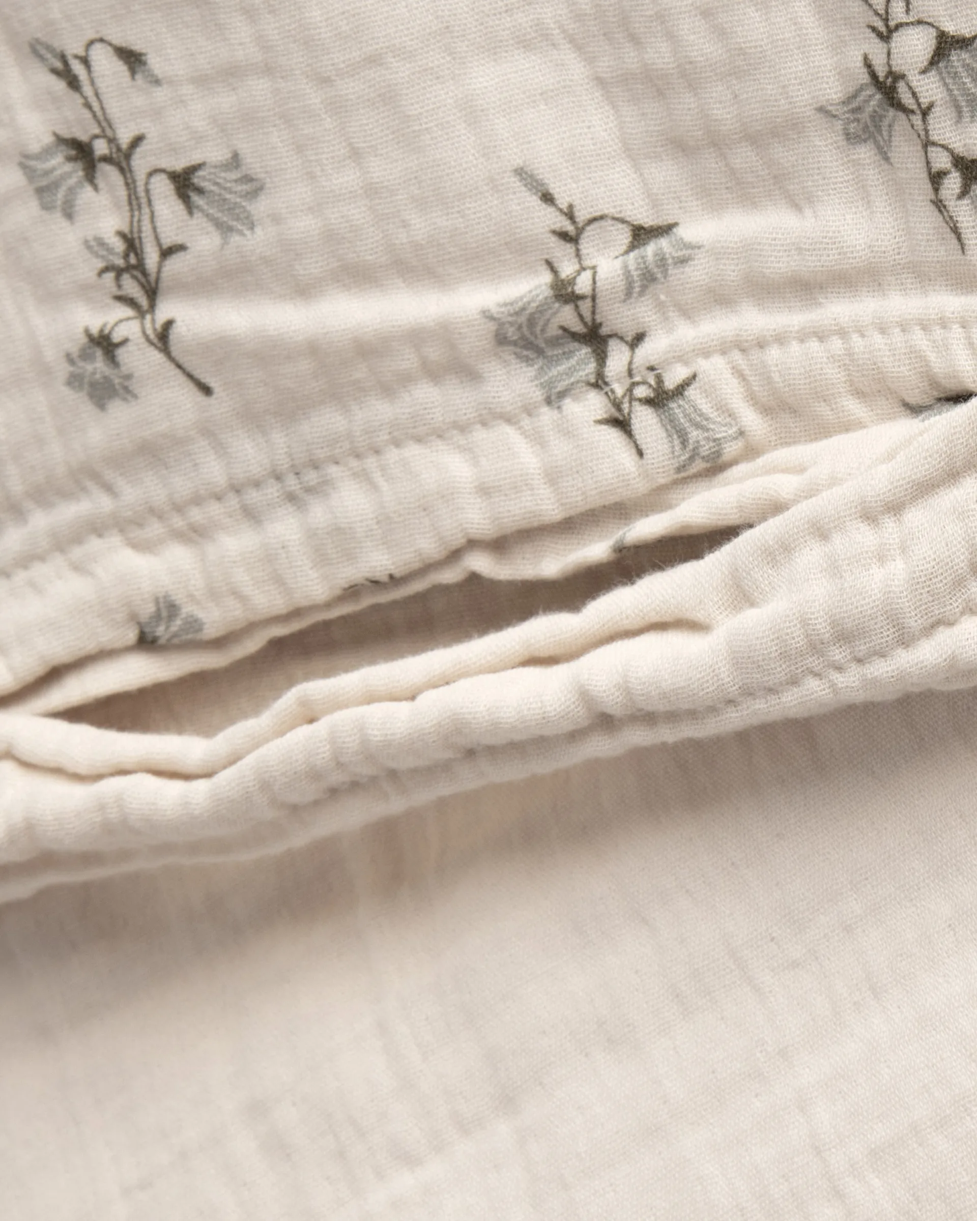 Bluebell Muslin bed set junior, 100x140 cm/40x45 cm Garbo&Friends