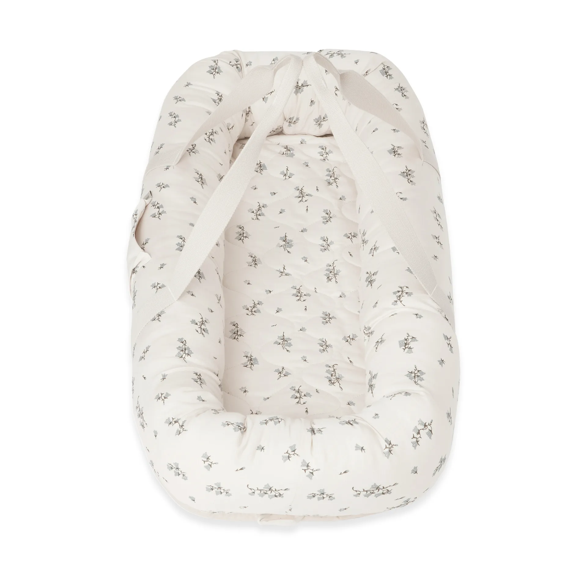 Bluebell satin quilted babynest, 43x87x16 cm Garbo&Friends