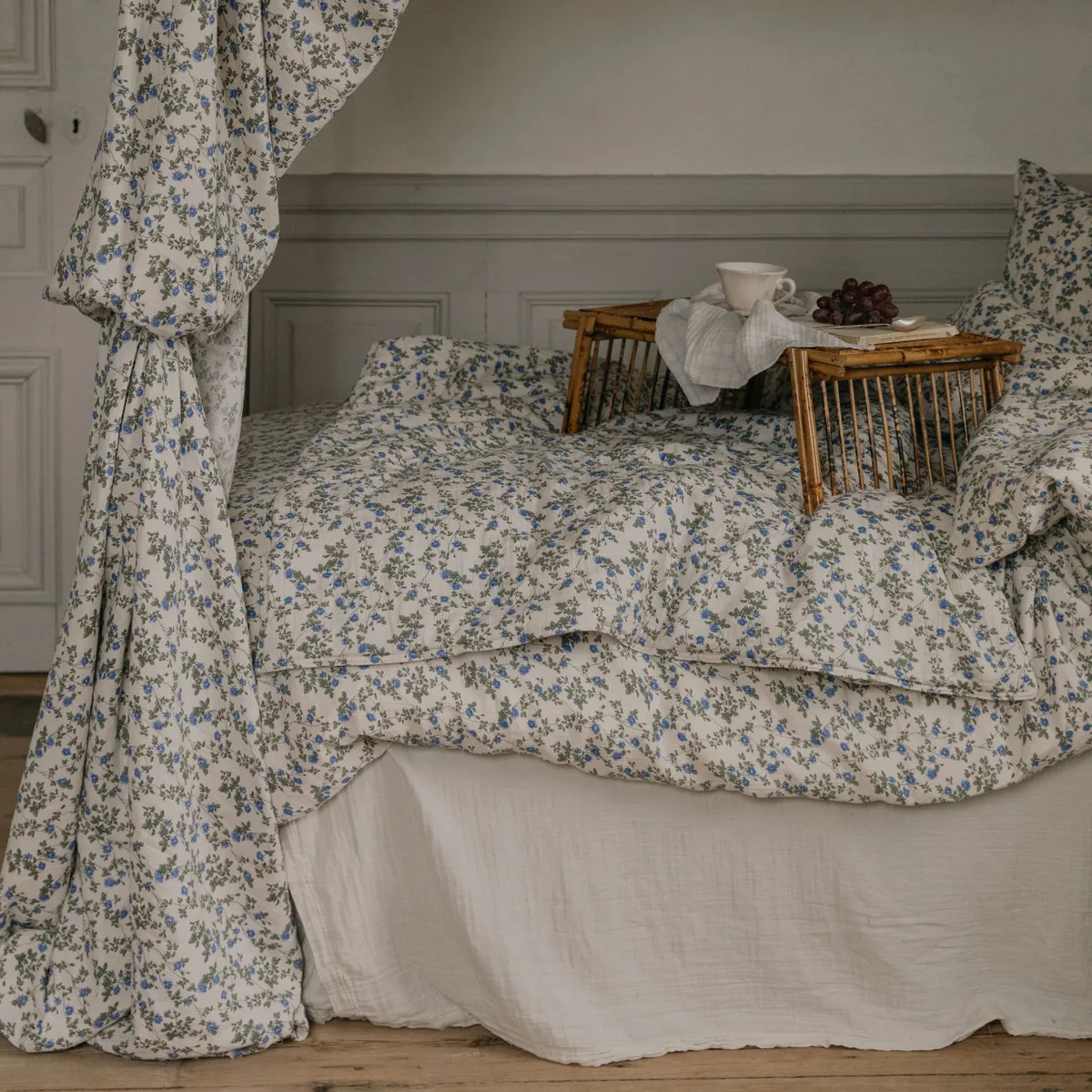 Dainty Muslin padded blanket, 100x140 cm Garbo&Friends