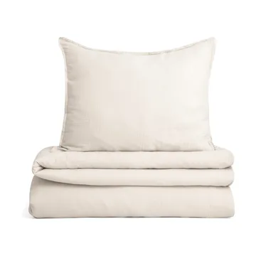 Eggshell Muslin bed set - 140x200 cm/50x75 cm - Garbo&Friends