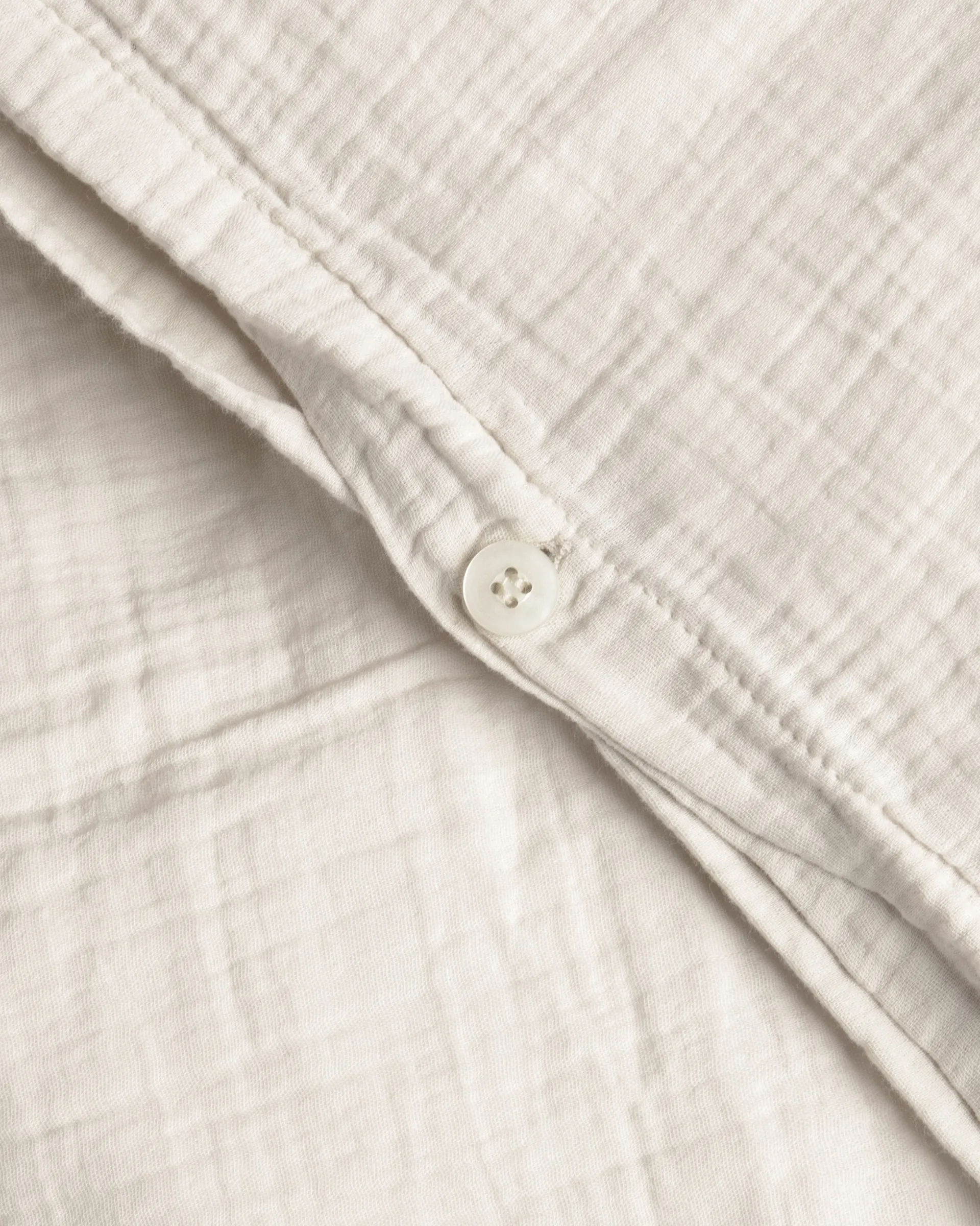 Eggshell Muslin bed set, 140x200 cm/50x75 cm Garbo&Friends