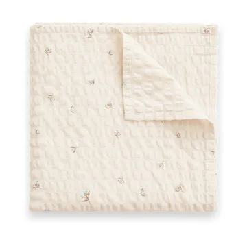 Grace Seersucker swaddle blanket - 110x110 cm - Garbo&Friends