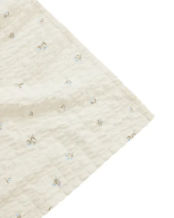 Grace Seersucker swaddle blanket - 110x110 cm - Garbo&Friends