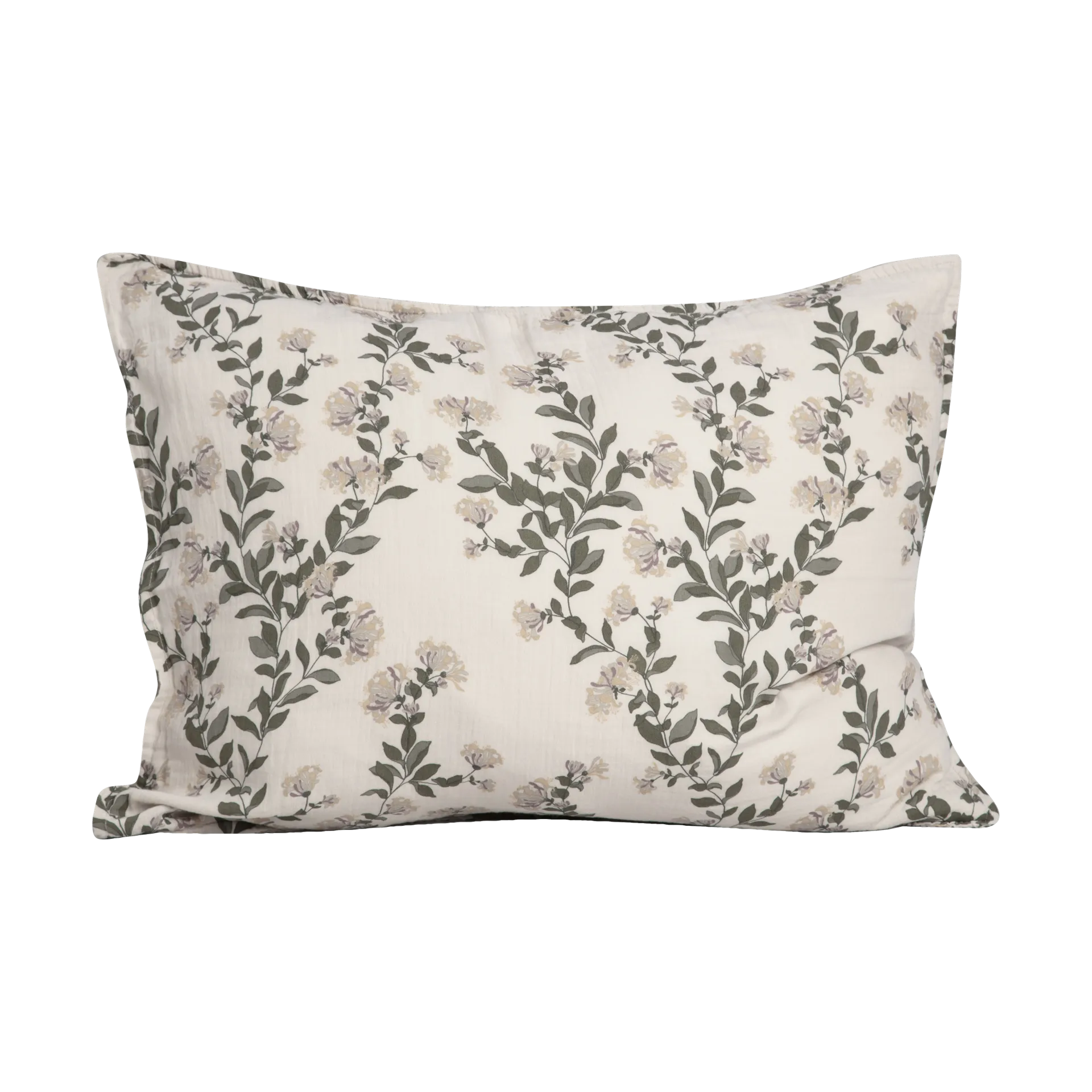 Honeysuckle Muslin pillowcase, 50x75cm Garbo&Friends
