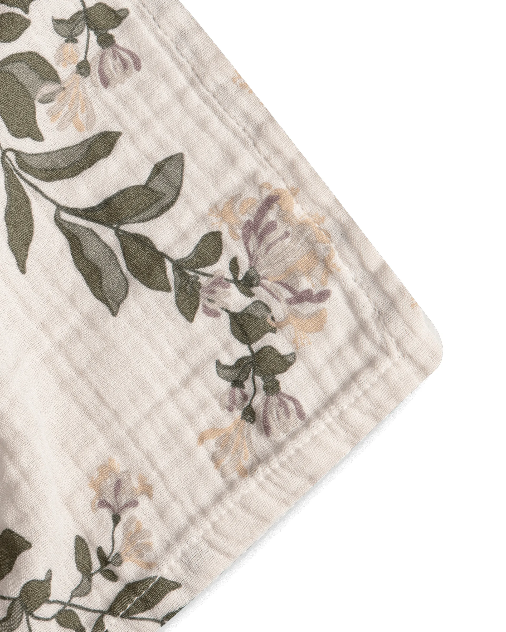 Honeysuckle Muslin Swaddle blanket, 110x110 cm Garbo&Friends