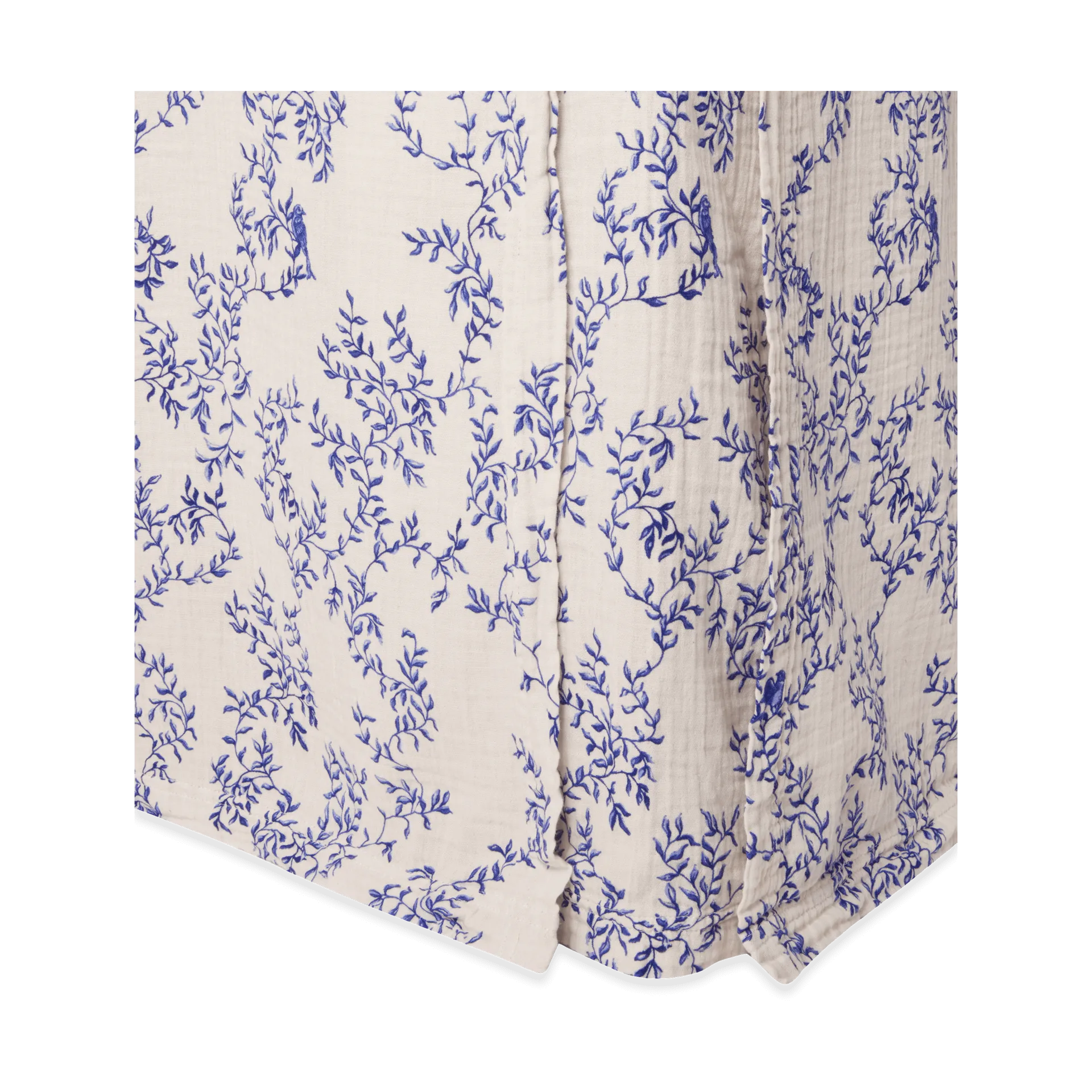 Jardim Muslin bed skirt, 160x200x53 cm Garbo&Friends
