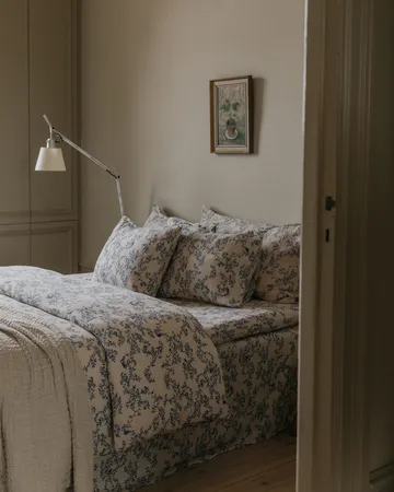 Jardim Muslin bed skirt - 160x200x53 cm - Garbo&Friends