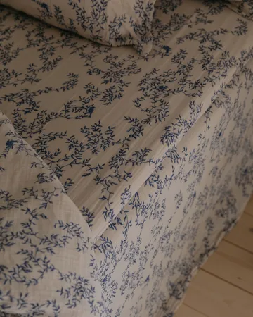 Jardim Muslin fitted sheet - 90x200x30 cm - Garbo&Friends