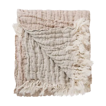 Lin Mellow blanket 110x110 cm - Tawny - Garbo&Friends