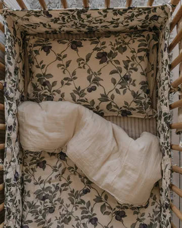 Plum Muslin bedding set junior - 100x140 cm/40x60 cm - Garbo&Friends