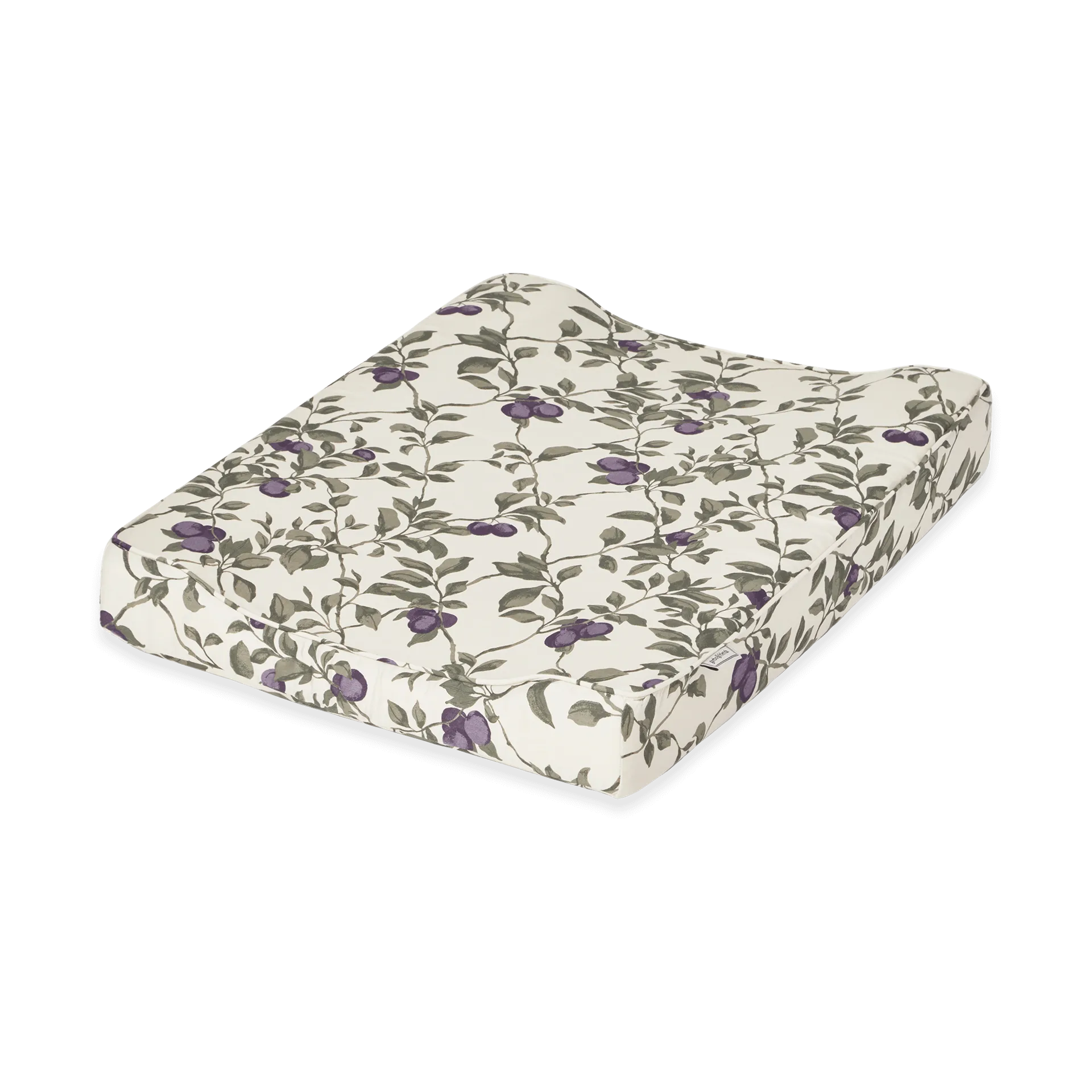 Plum satin changing mat, 50x65x9 cm Garbo&Friends