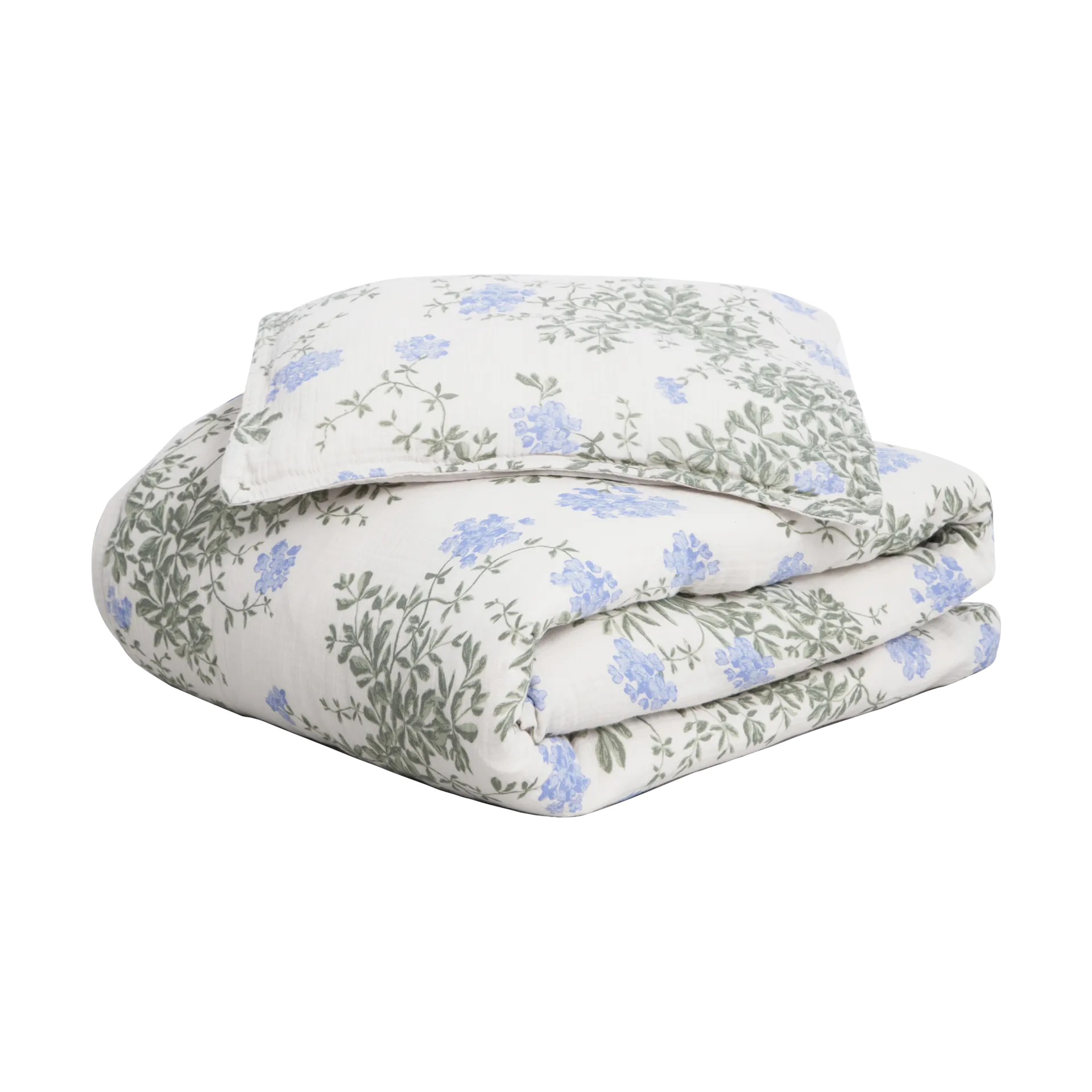 Plumbago Muslin bed set baby, 70x80 cm/28x35 cm Garbo&Friends