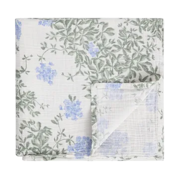 Plumbago Muslin Swaddle blanket - 110x110 cm - Garbo&Friends