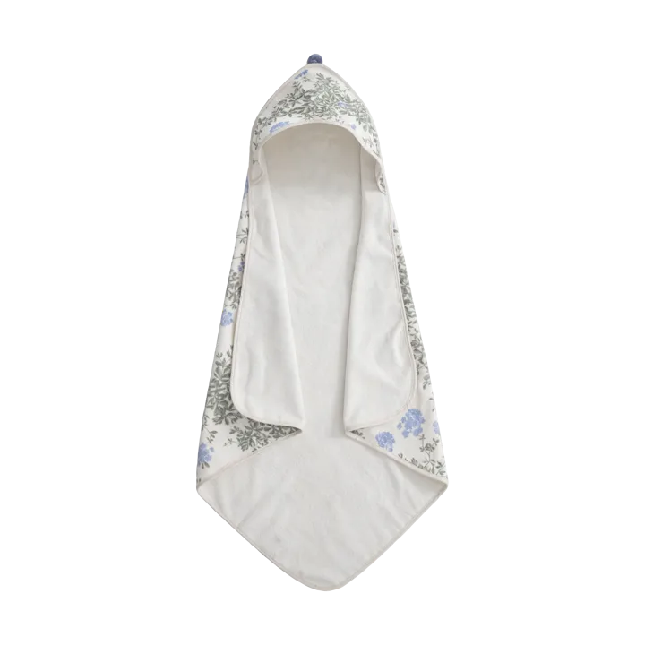 Plumbago Terry hooded towel - 80x80 cm - Garbo&Friends