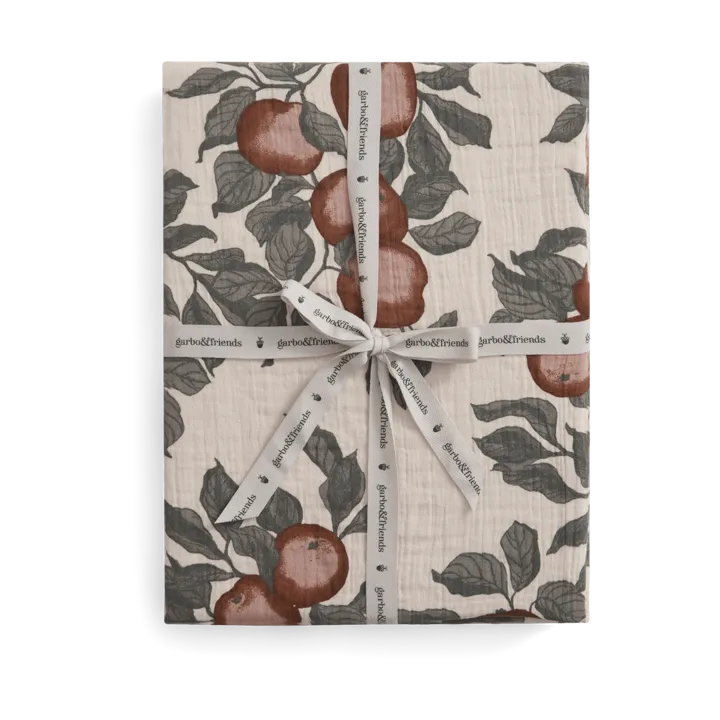 Pomme Muslin fitted sheet - 140x200x30 cm - Garbo&Friends