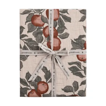 Pomme Muslin fitted sheet - 60x120x20 cm - Garbo&Friends