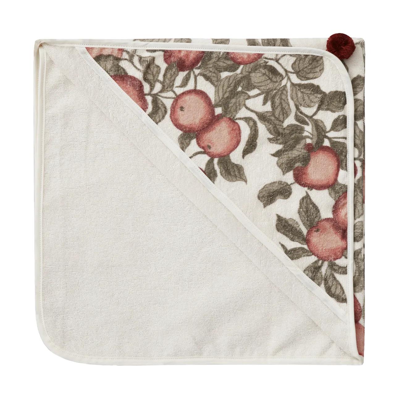Pomme Terry hooded towel, 80x80 cm Garbo&Friends