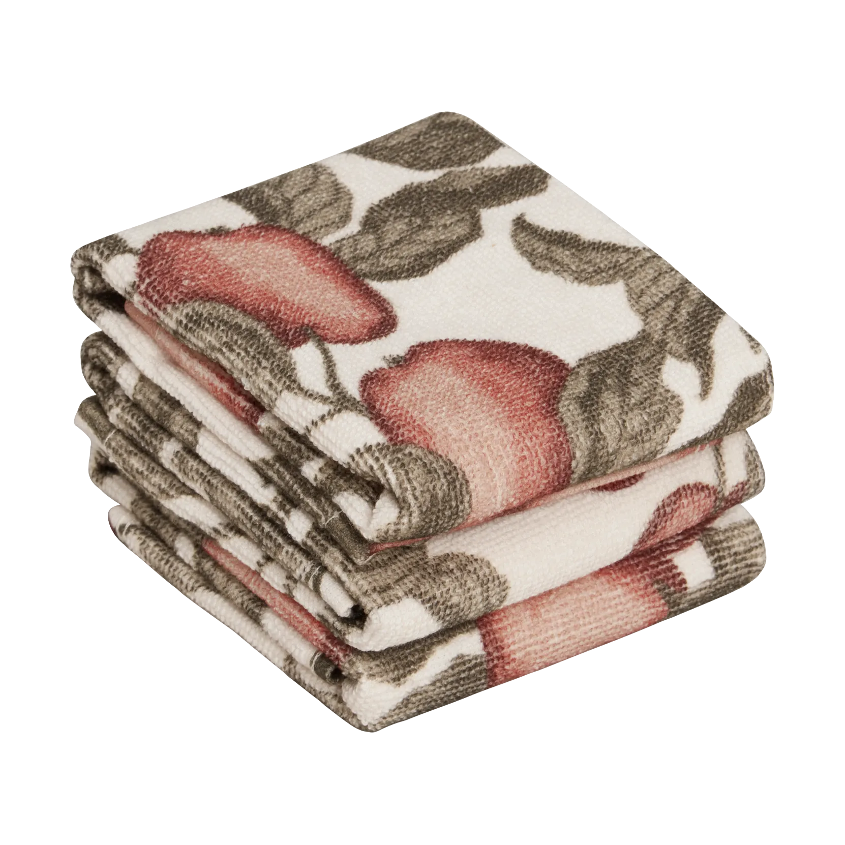 Pomme Terry wash cloth 3-pack, 30x30 cm Garbo&Friends