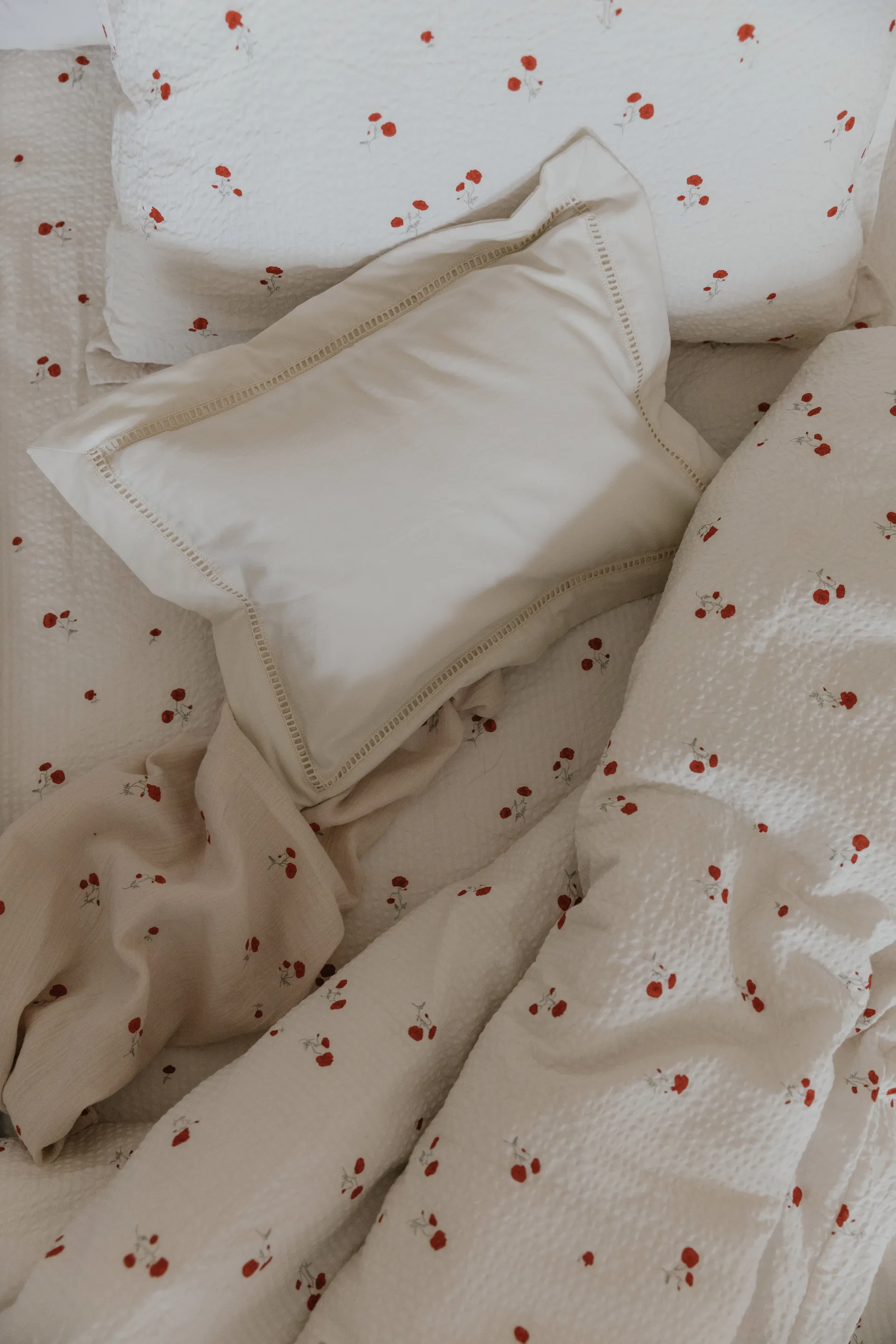 Poppy Muslin blanket 2 pieces, 60x60 cm Garbo&Friends