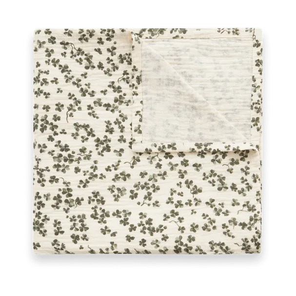 Sorrel Ecru Muslin Swaddle Blanket, 110x110 cm Garbo&Friends