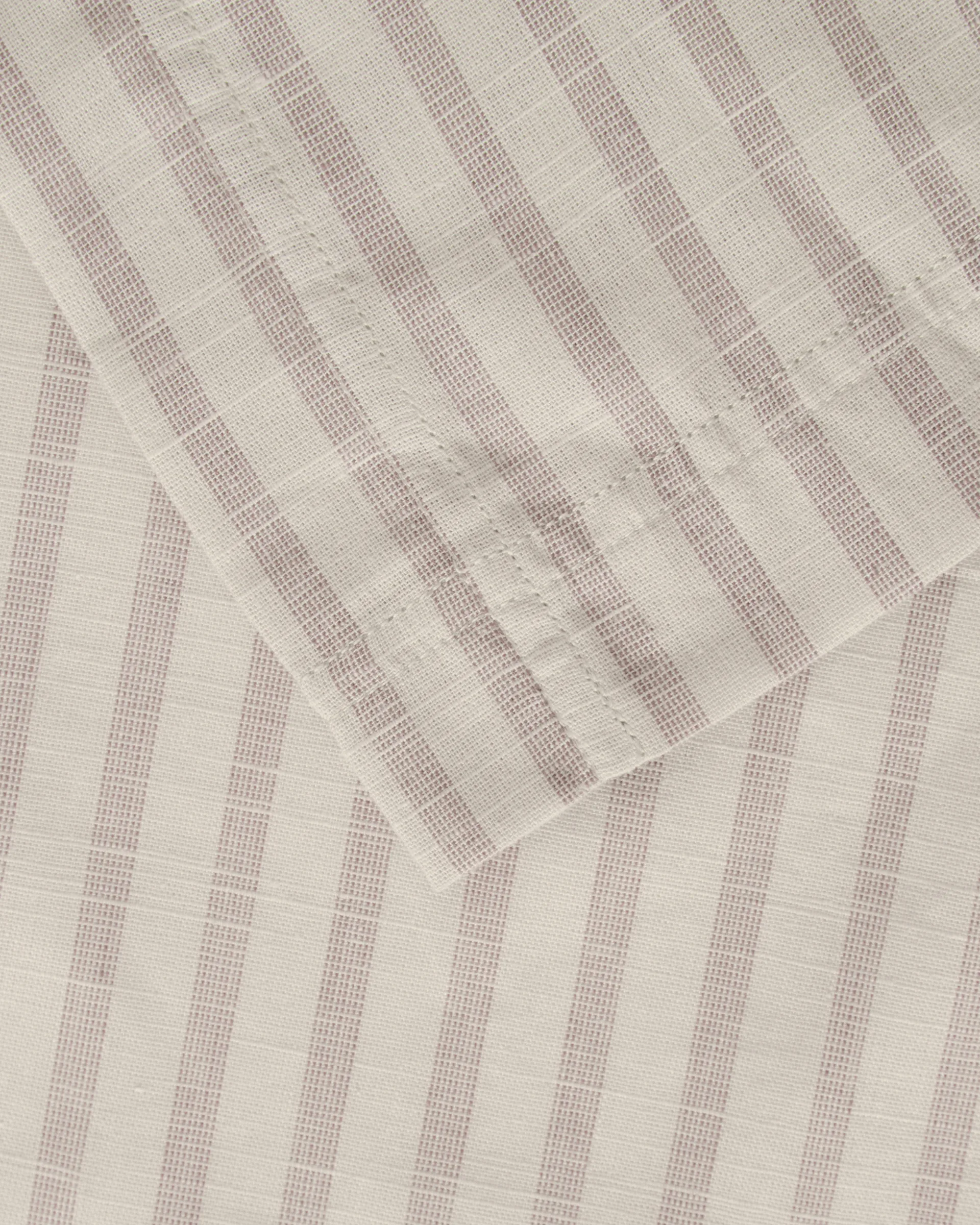 Stripe Mauve bed skirt, 180x200x53 cm Garbo&Friends