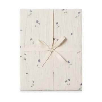 Viola Muslin fitted sheet - 60x120x20 cm - Garbo&Friends
