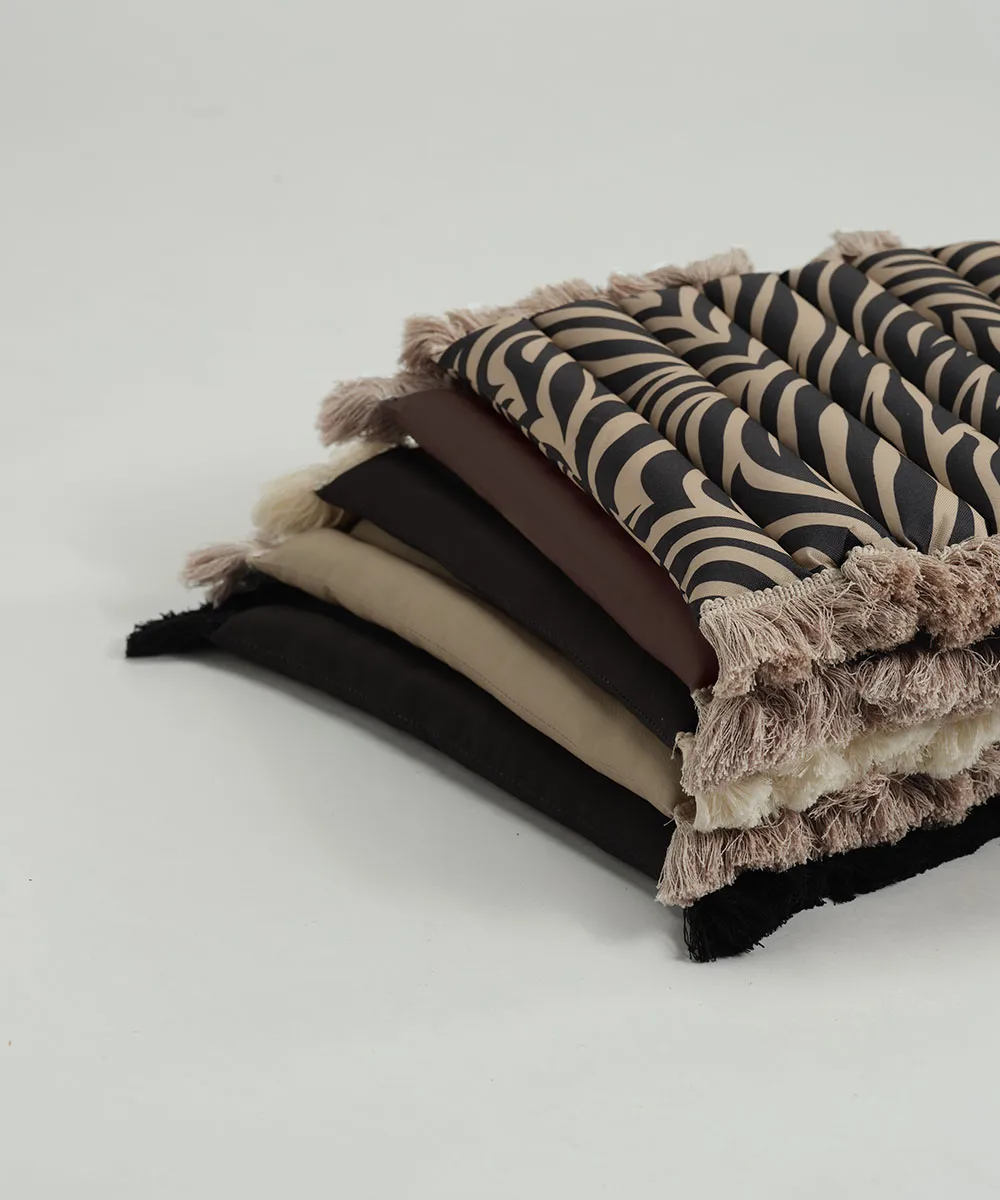 Garden Glory cushion with fringes Garden Glory