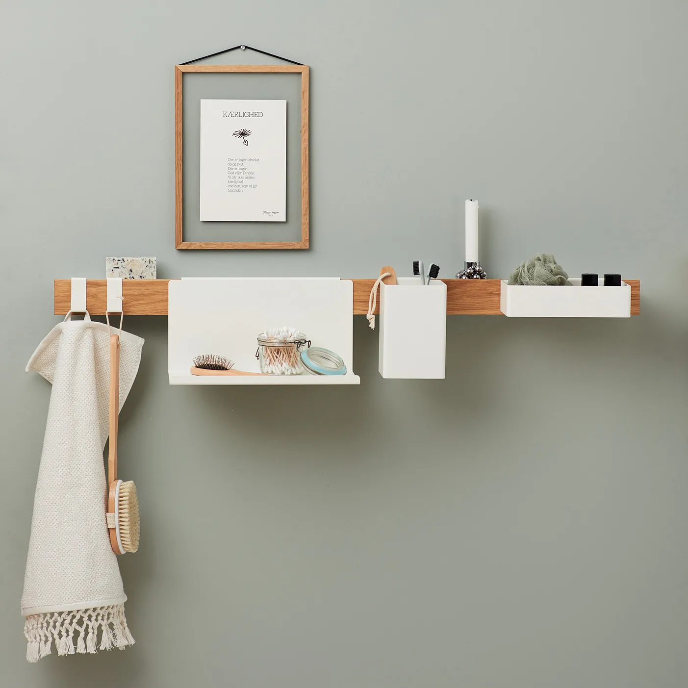 Flex Shelf 21 cm, white Gejst