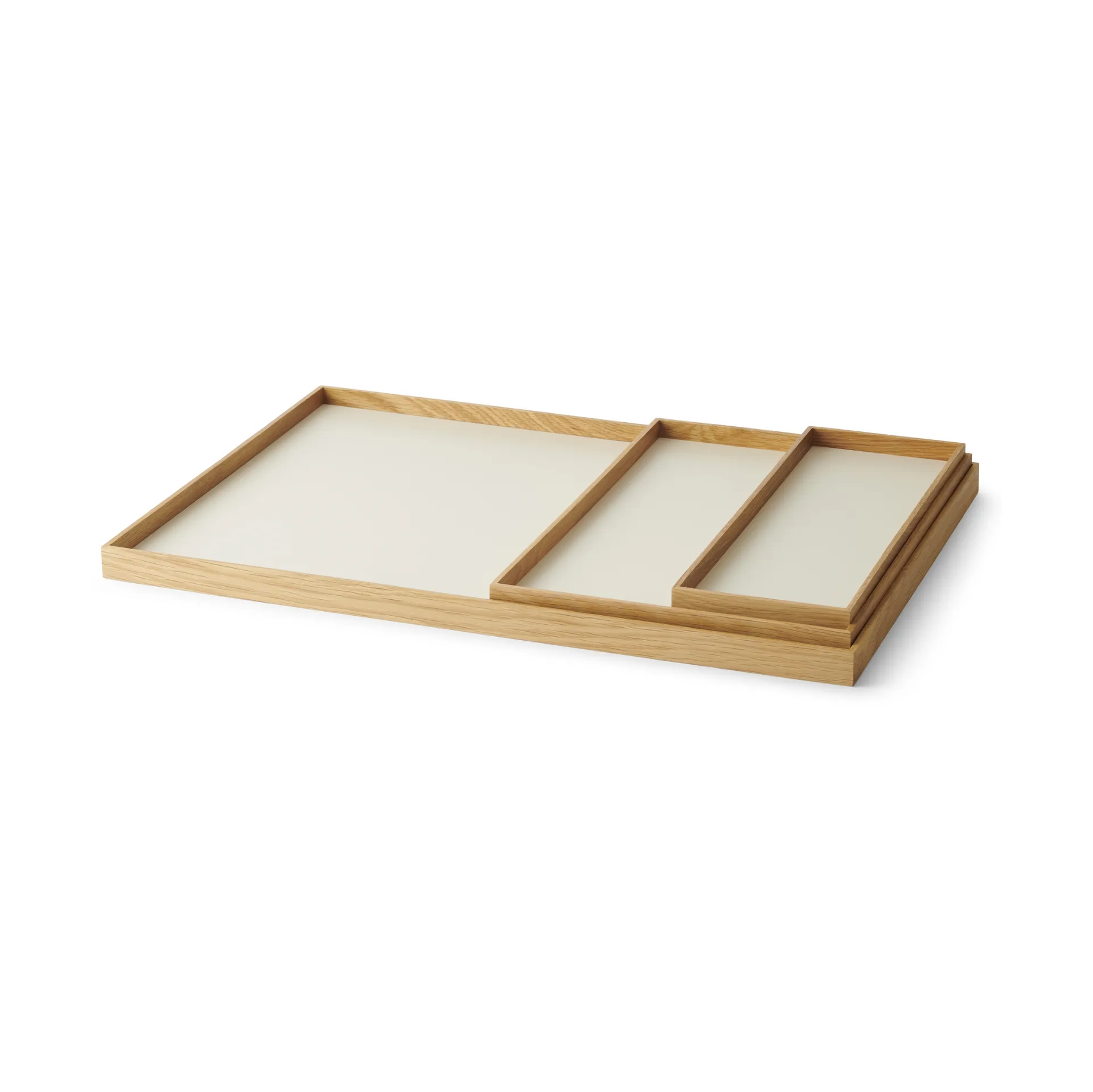 Frame tray small 11x32.4 cm, Oak-beige Gejst