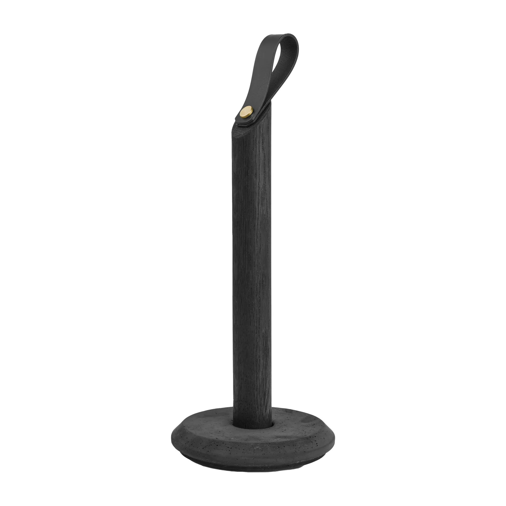 Grab kitchen paper holder, Black oiled oak Gejst