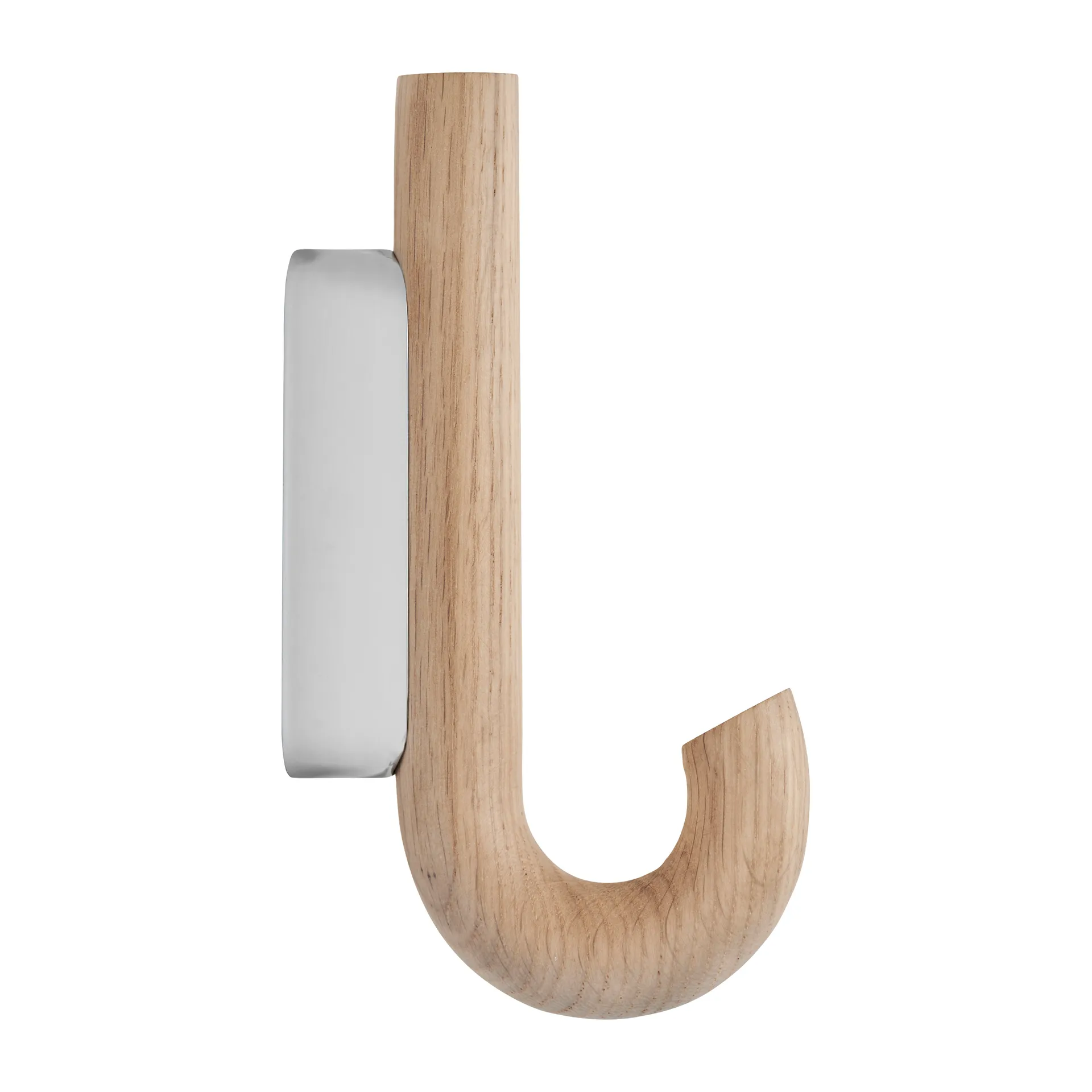 Hook hook mini 13.3 cm, Oak-chrome Gejst