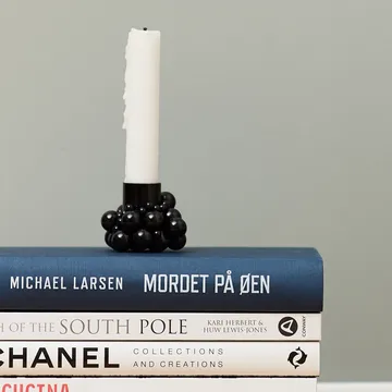 Molekyl candlestick 1 - Black - Gejst