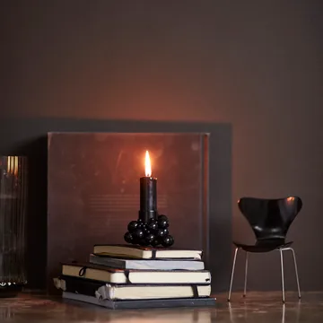 Molekyl candlestick 1 - Black - Gejst