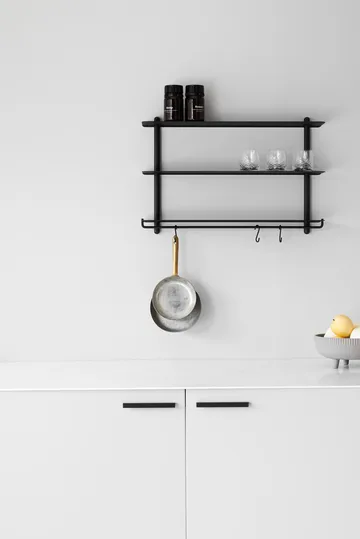 Nivo hook to shelf 3-pack - Black - Gejst