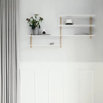 Nivo shelf B - Light oak-white - Gejst