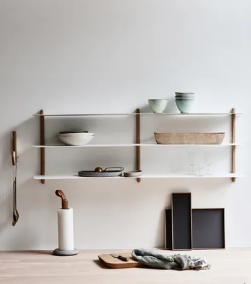 Nivo shelf D - Light oak-white - Gejst