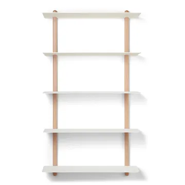 Nivo shelf E large - Light oak-white - Gejst