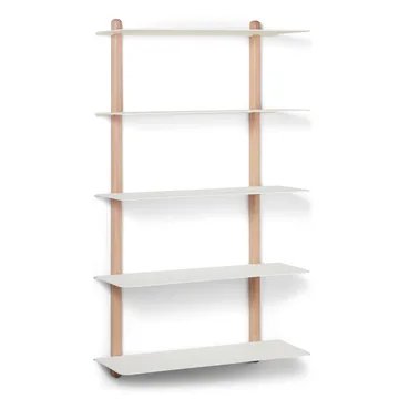 Nivo shelf E large - Light oak-white - Gejst
