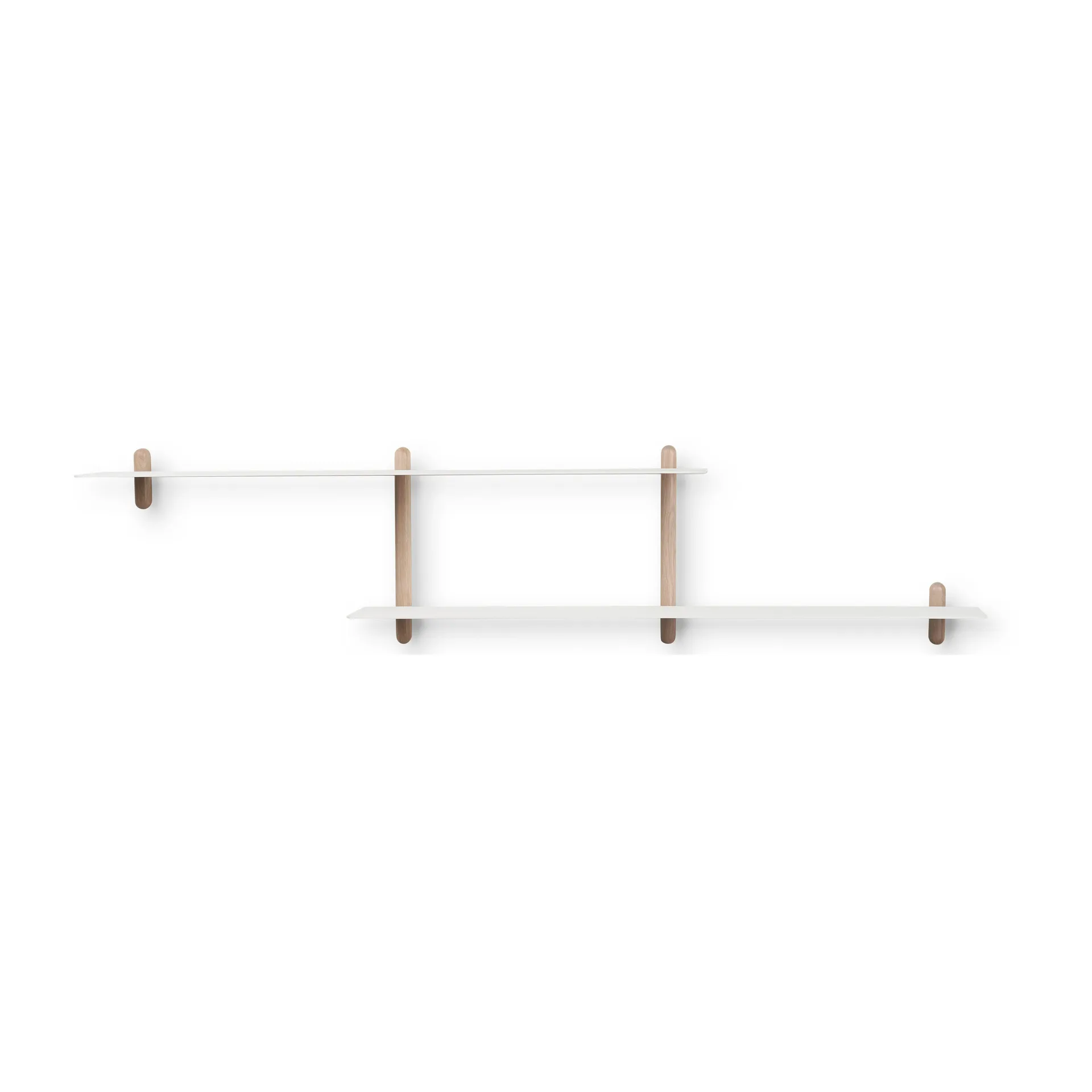 Nivo shelf H large, Light oak-white Gejst