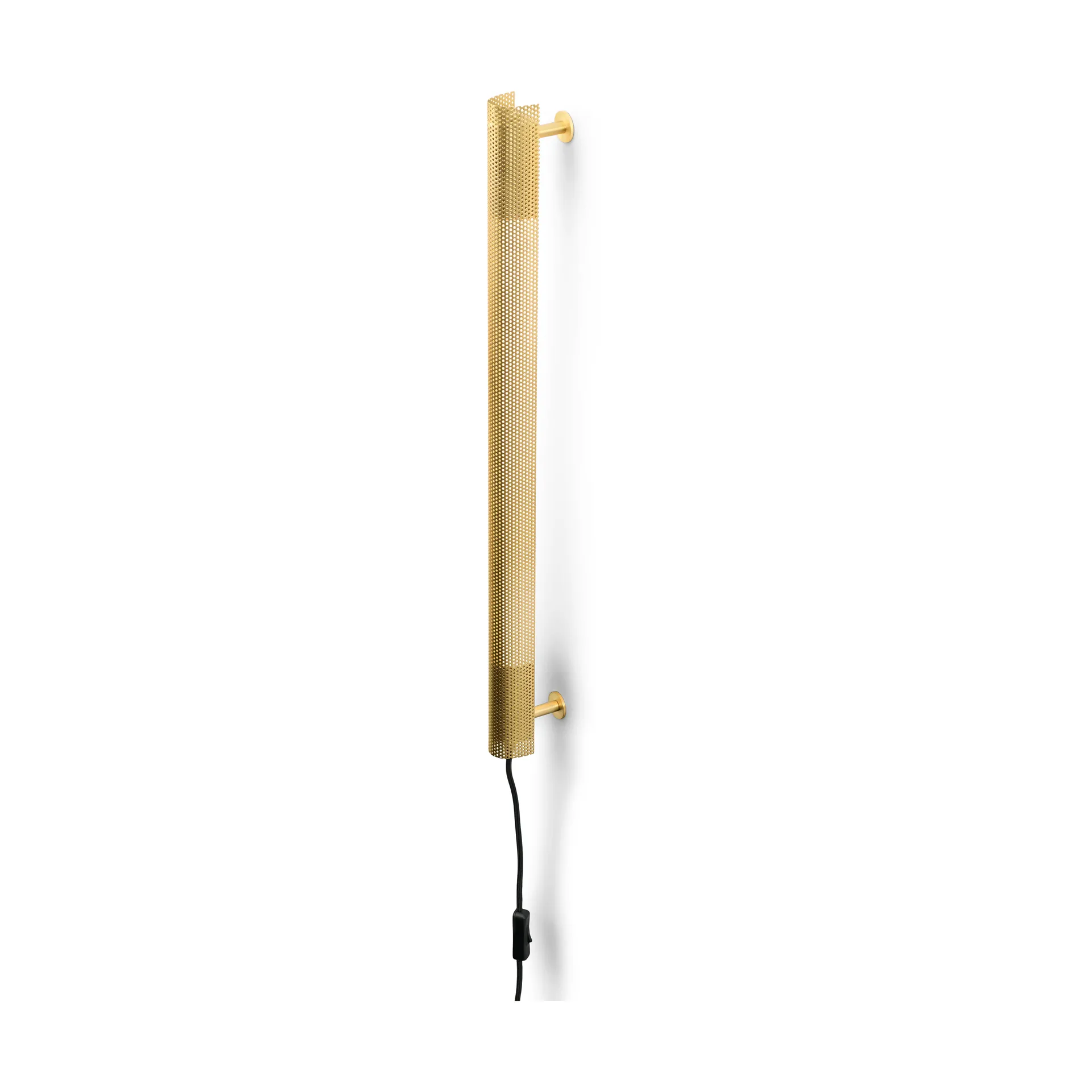 Radent wall lamp short 70 cm, Brass Gejst