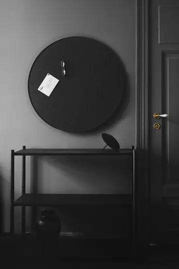 Retell pinboard Ø80 cm - Black - Gejst