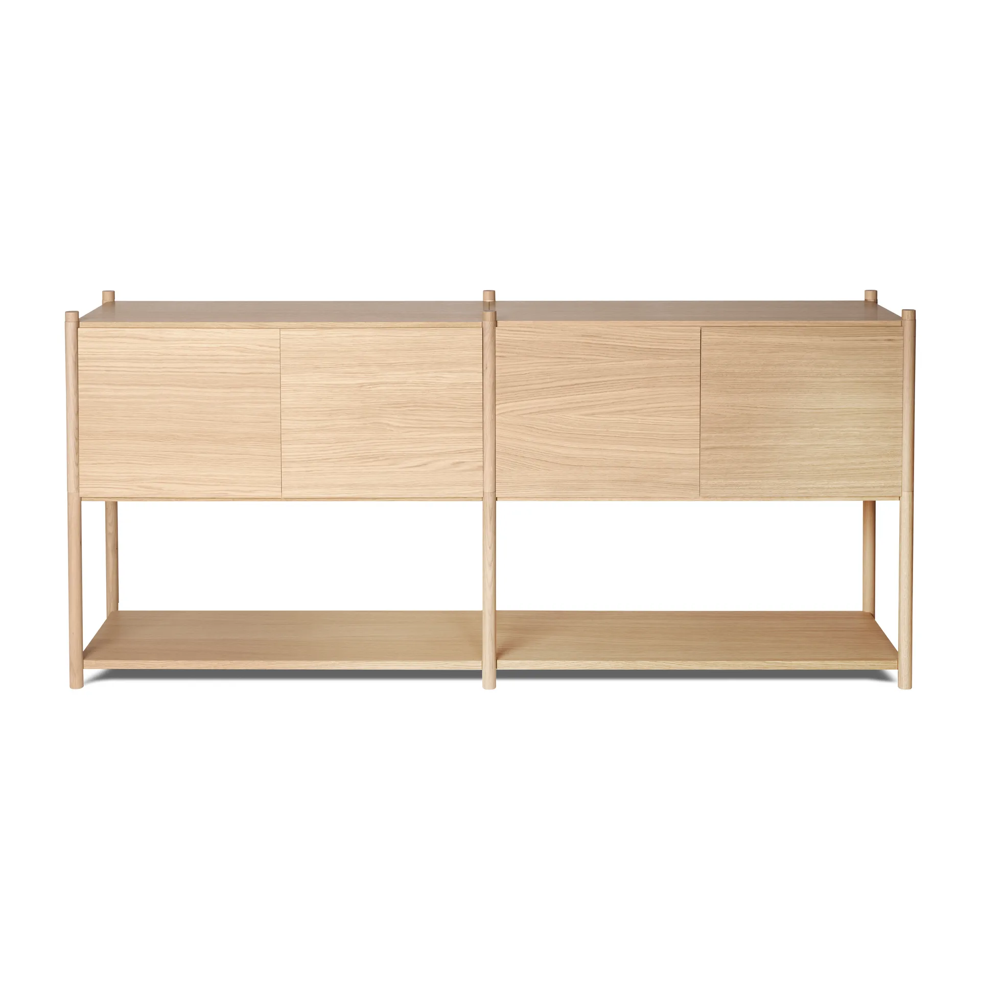 Sceene bookcase H, Light oak Gejst