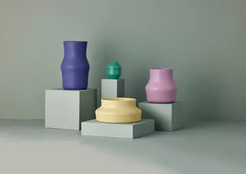 Dorotea vase 17x28 cm - Iris blue - Gense