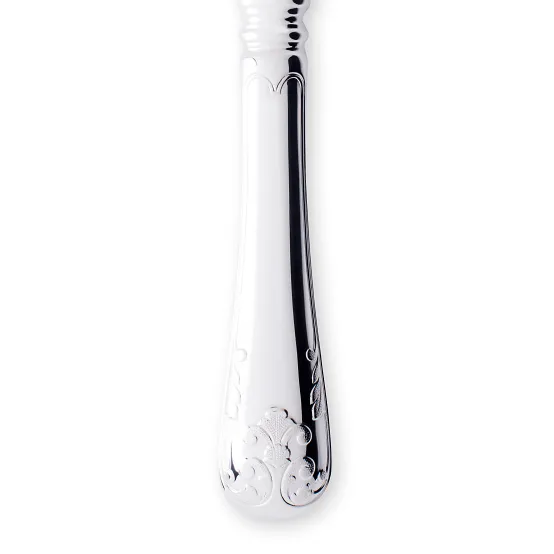 Gammal Fransk knife silver nickle, 23.1 cm Gense